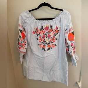 Free People Embroidered Dress